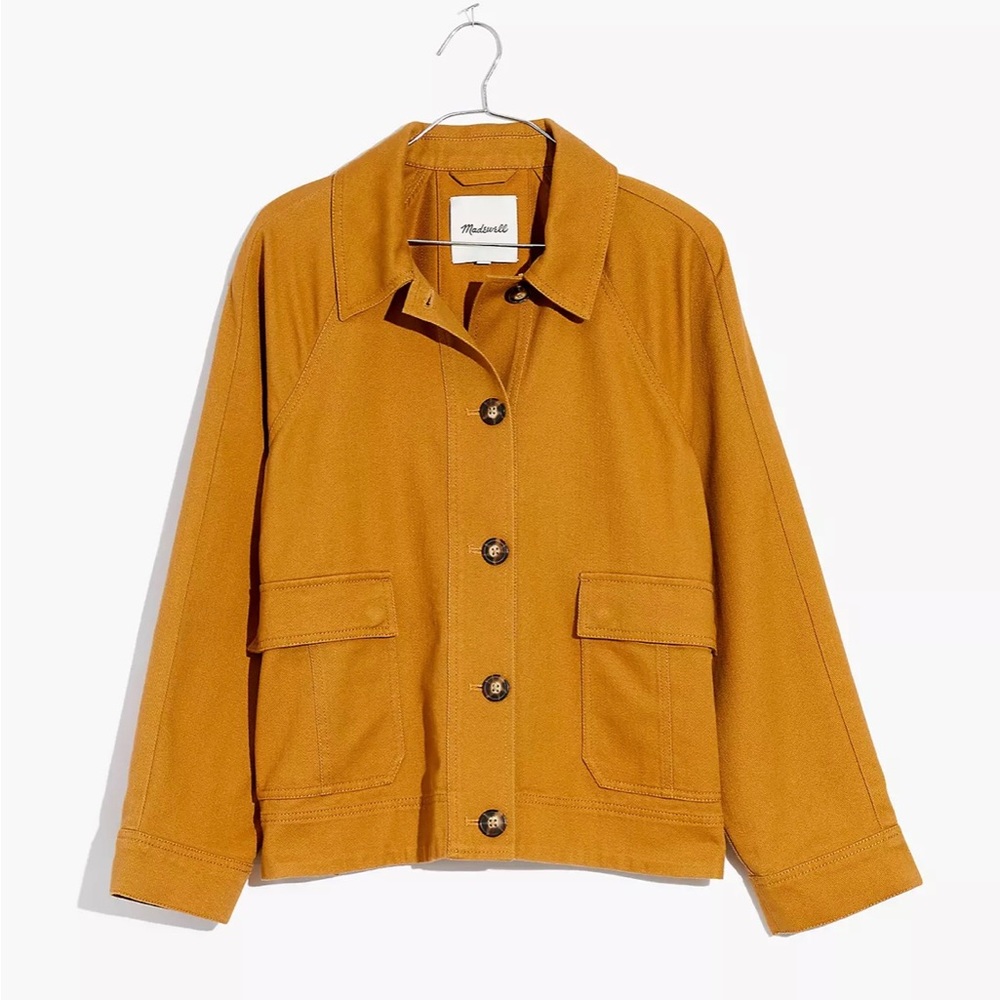 Madewell Camel Utility Jacket - Picture 3 of 7